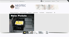 Desktop Screenshot of neotec.co.il